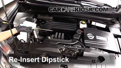 Check Oil Level 2013-2019 Nissan Pathfinder - 2014 Nissan Pathfinder SL